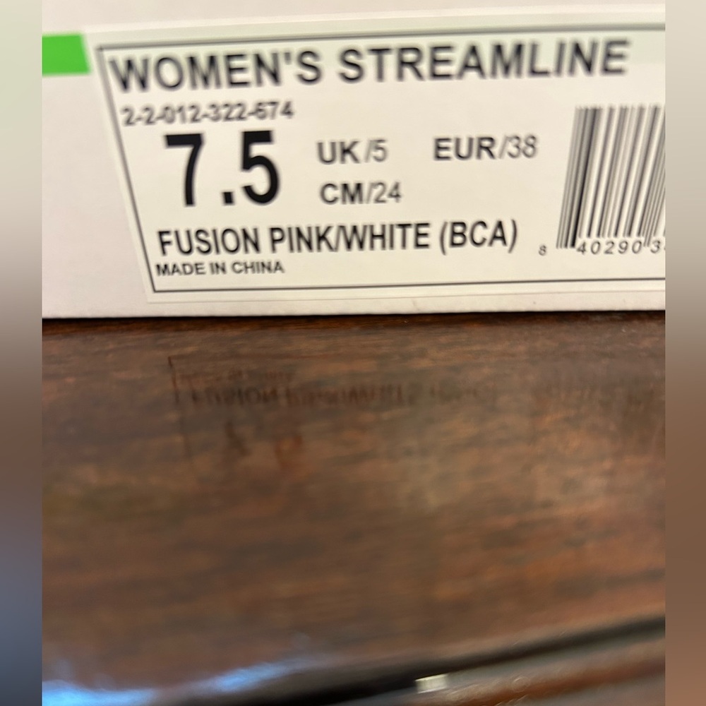 New APL Women's Streamline Limited Edition Fusion Pink/White (BCA) Shoes 7.5 - Picture 7 of 7